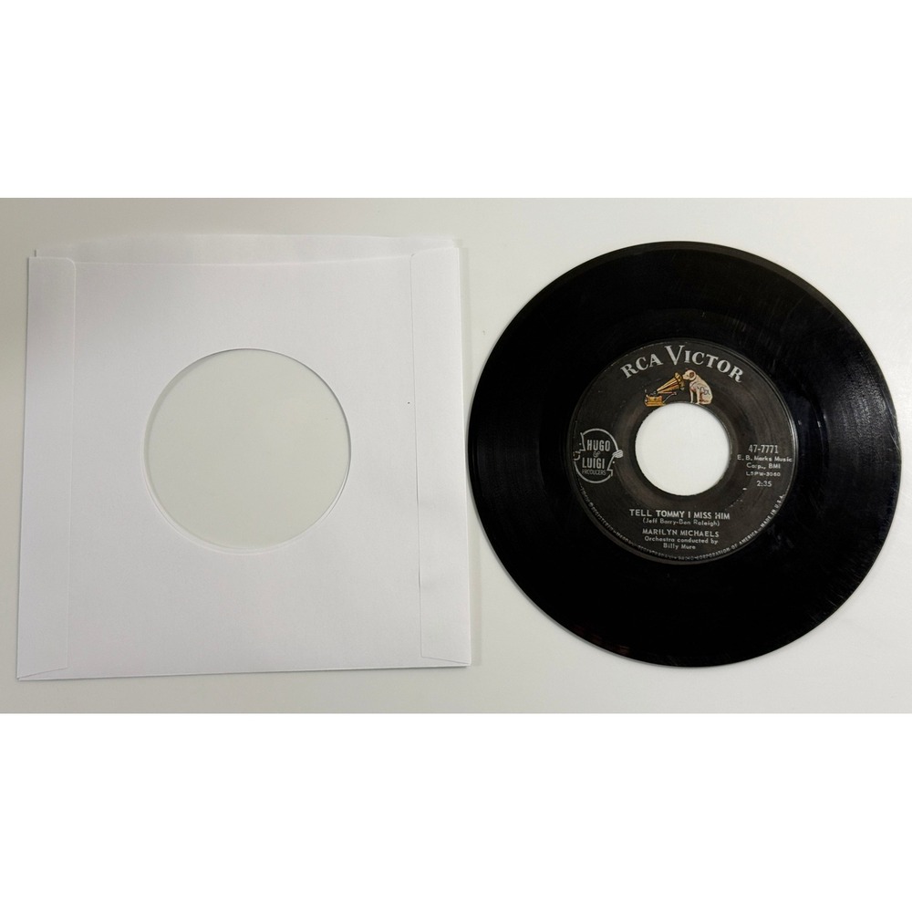 RCA Victor Marilyn Michaels 7" Vinyl Single 45 RPM Tell Tommy‎ I Miss Him